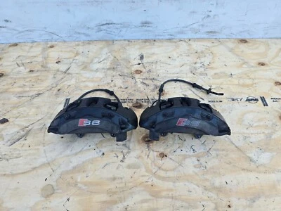 BREMBO FRONT BRAKE CALIPER CALIPERS SET OEM 91K 11-18 AUDI A6 A7 A8 S6 S7 S8 RS7 - Image 1 of 4