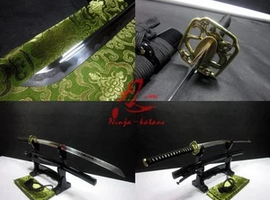 Battleready jp samurai katana sword square dragon tsuba full tang sharpened edge - Picture 1 of 12