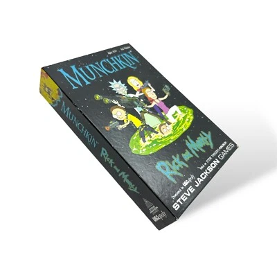 NEW Munchkin Rick & Morty Card Game By Steve Jackson USAopoly - Image 1 of 4