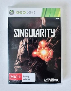Singularity Inc Original Artwork + Manual Xbox 360 VGC AU PAL - Picture 1 of 3