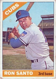 1966 Topps #290 Ron Santo - Picture 1 of 2
