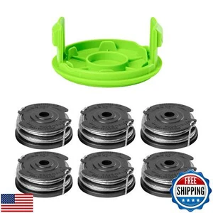 Greenworks 0.065" Dual Line Auto-Feed String Trimmer Spools (6-Pack) + Replac - Picture 1 of 4