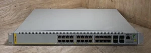INTERRUTTORE BORDO ALLEATO TELESIS AT-X230-28GP-10 TESTATO - Foto 1 di 11