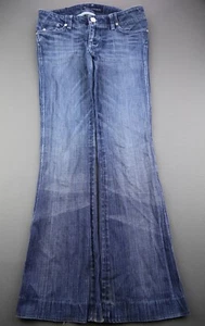 Women's Rock & Republic Skinard Mid Rise Boot Cut Jeans Size 27 (Msr 31x32) - Picture 1 of 11