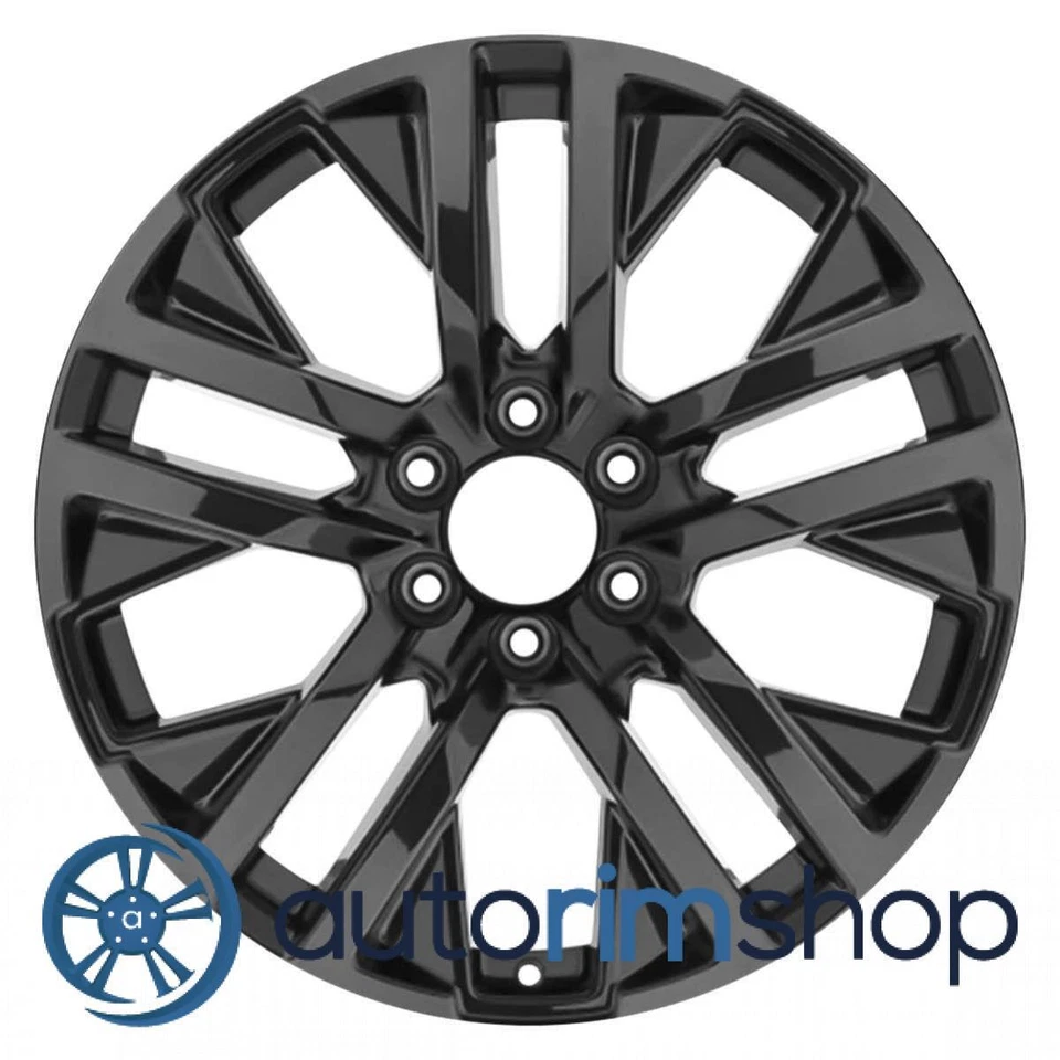 Llanta Chevrolet Silverado Black 1500 2019 2020 22" OEM Foto 1 de 1