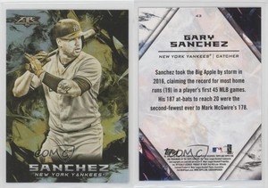 2018 Topps Fire Gold Minted Gary Sanchez #43