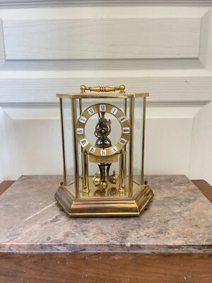 Ancien Horloge Pendule KUNDO West Germany QUARTZ 21 cm - Photo 1/4