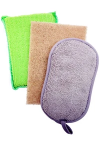 Scheuerpad Kombipack - 3 einzigartige Schrubber - Reinigen Sie Ihre Küche auf einfache Weise - Bild 1 von 4