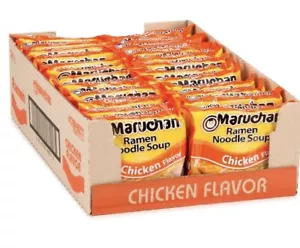 Maruchan Ramen Chicken, Instant Ramen Noodles,24 Pack Value Pack Chicken Flavor - Picture 1 of 5