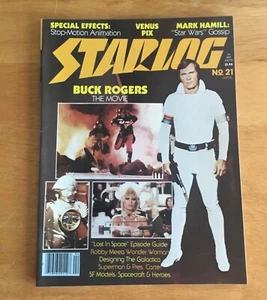 Starlog Magazin #21 April 1979 Mark Hamill Buck Rogers der Film - Bild 1 von 2
