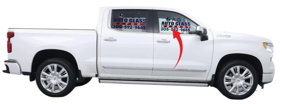 19-2024 CHEVROLET SILVERADO 1500 4D CREW CAB Door FRONT RIGHT 2Holes DD13102GTN - Image 1 of 1