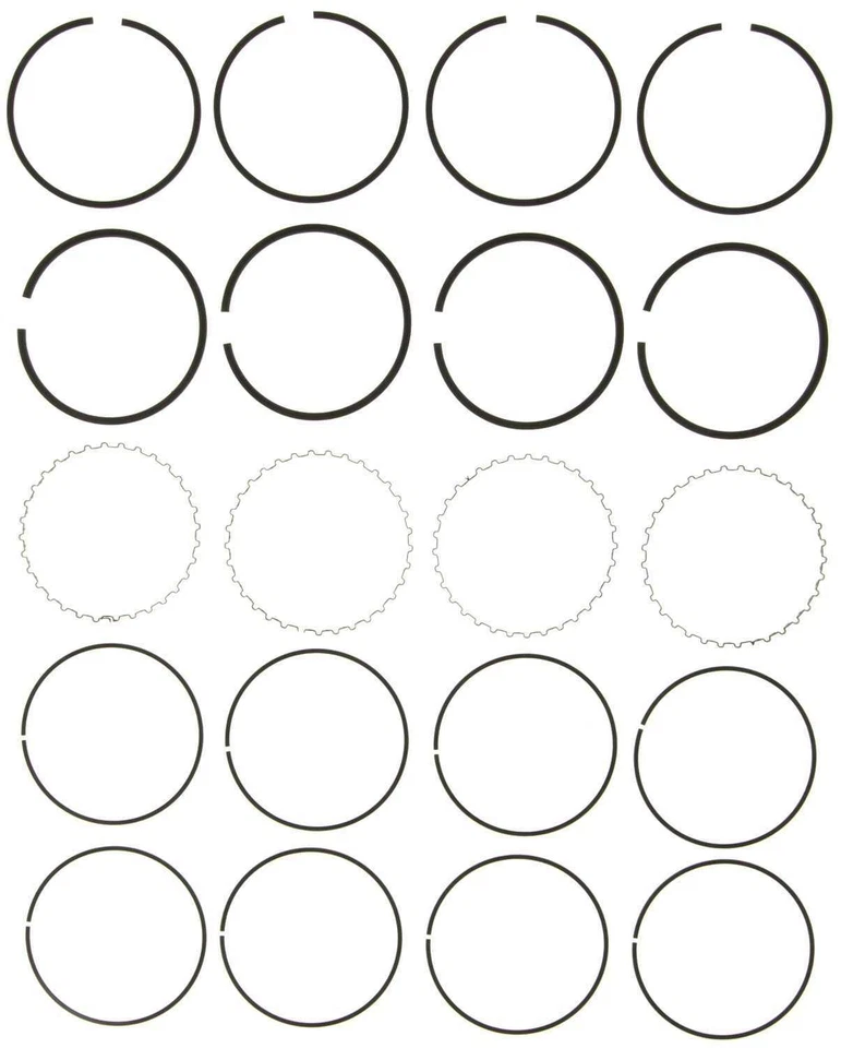 Engine Piston Ring Set fits 1989-2001 Nissan 240SX Altima D21  MAHLE ORIGINAL - Image 1 of 1