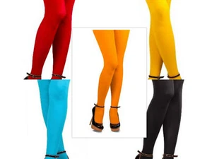 Damenstrumpfhose Nylonstrumpfhose Strumpfhose 70DEN Gr.L-XL div. Farben Karneval - Bild 1 von 9