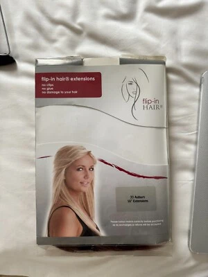 Flip-In Haarverlängerungen 33 Auburn 16" Zoll - Bild 1 von 2