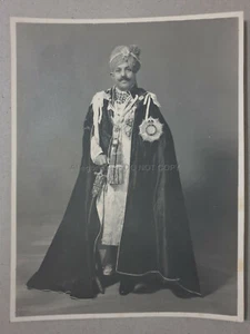 Fotografía Original de la India NAWAB PALANPUR Cuento Muhammad Khan Regalos Completos - Imagen 1 de 5