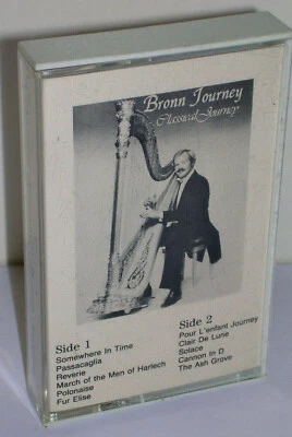 Bronn Journey Classical Journey Harp Music Harpist Seattle WA Cassette Tape 80s Foto 1 de 4