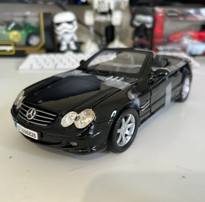 Coche modelo diecast Mercedes Benz SL500 Motormax 1:18 - en caja Foto 1 de 4