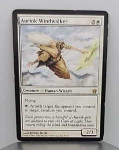 MTG Auriok Windwalker Fifth Dawn 5/165 Regular Rare - Picture 1 of 2
