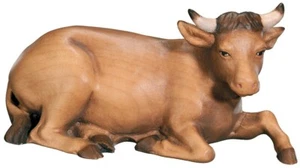 Krippenfigur Leonardo Kollektion Ochse Holzfigur Figur aus Ahornholz - Bild 1 von 4