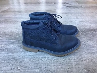 Timberland Mujer Azul Talla 6 Botines Antifatiga A1KU6 EU 37 Bota Floral Foto 1 de 4