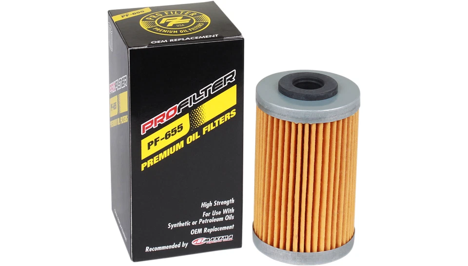 Pro Filter Premium Replacement Oil Filter - Husaberg/KTM/Husqvarna PF-655 - Image 1 of 1