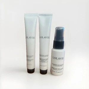 Lolavie 3 Pcs MINI Hair care set, TRAVEL SIZE: Detangler, Leave-in & Repair - Picture 1 of 1