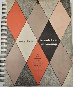 Foundations in Singing: A Basic Textbook in Vocal Technique and Song Interpretat - Picture 1 of 8