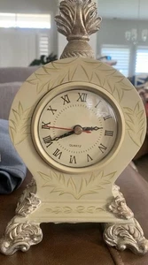 Beautiful Nina Campbell Table Desk Clock Tested And Works Shabby Chic Cottage - Picture 1 of 9