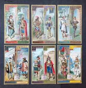 Columbus Daland HermannJago etc Rare Victorian Card Set Liebig - Picture 1 of 2