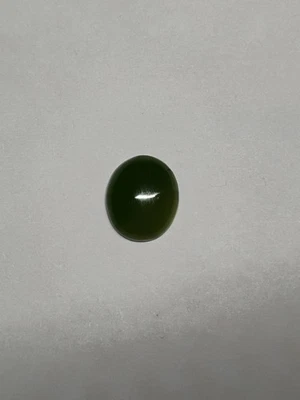 Green Jadeite (Rokan Genuine Jade) Gemstone Loose 4.72CT Beautiful Cabochon - Image 1 of 4