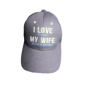 I LOVE MY WIFE DAD HAT FATHERS DAY GIFT - Picture 1 of 5