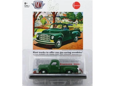 STUDEBAKER 2R Truck - 1950 - darkgreen - M2 Machines 1:64 - Immagine 1 di 4