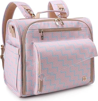 Mochilas Para Bebes Pañalera De Bebe Viaje Pañaleras Modernas Bolsa Biberones Foto 1 de 4