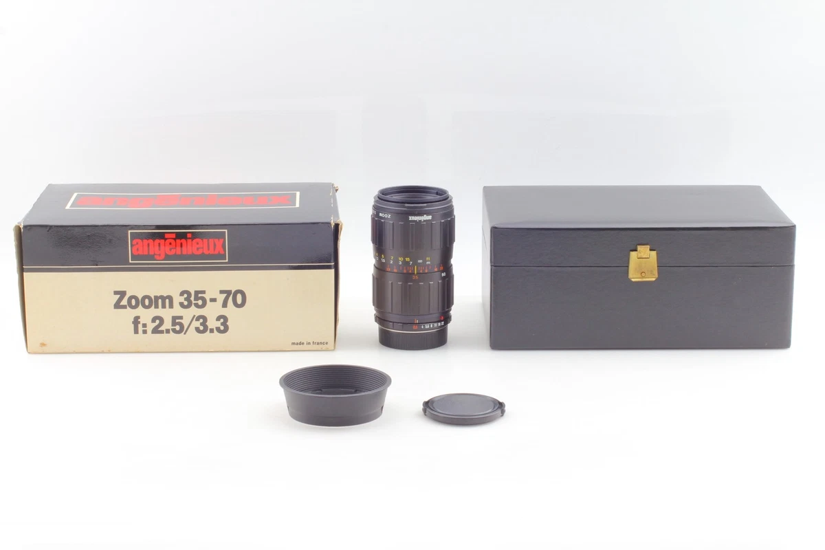Nikon F&angenieux ZOOM 2×35 1:2.5-3.3レンズ Angenieux Zoom 2x35 Macro 35-70mm f2.5-3.3 MF lens for Nikon F W