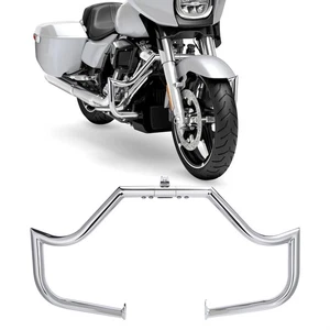 Crash Bar Engine Guard For Harley Touring Road Street Glide Road King 2009-2025 - Picture 1 of 13
