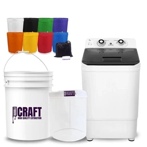 5 Gal Bubble hash bagsICE-O-lator 50L Bubbleator Washing Machine extract kit - Picture 1 of 12