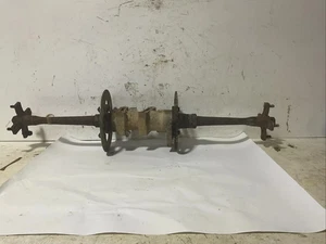 suzuki Z400 rear axle, hubs, rusty sold as is - Picture 1 of 1