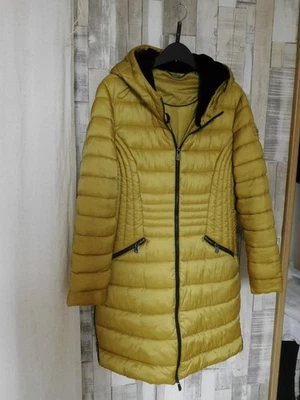 CANDA- warmer Steppmantel- gelb,  Kapuze, tip top - Bild 1 von 4