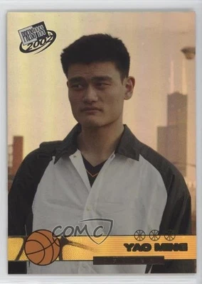 Reflectores Press Pass 2002/500 Yao Ming #R18 Rookie RC HOF Foto 1 de 2