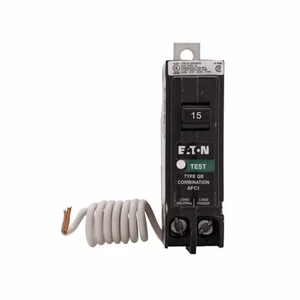 QB1015CAF - Eaton Cutler-Hammer 15 Amp 1 Pole 120 Volt Bolt-On Molded Case Circu - Picture 1 of 3