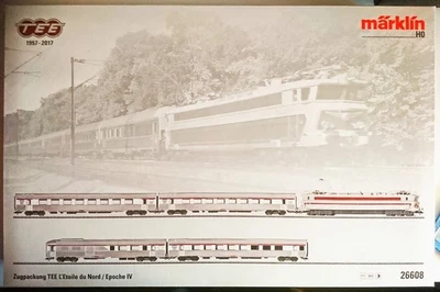 Märklin 26608: Zugpackung TEE L’Etoile du Nord der SNCF (Digital) - Bild 1 von 3