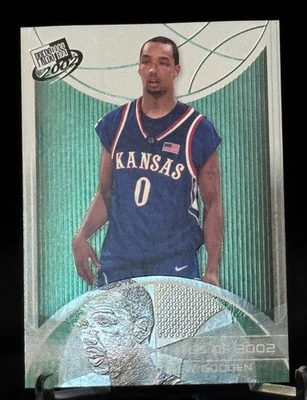 Pase de prensa 2002 clase #CL 5/12 novato Drew Gooden Kansas Foto 1 de 2