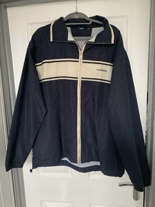 Men’s Vintage Diadora Navy Jacket Size XL - Picture 1 of 7