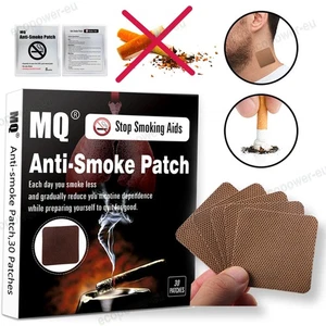 30Pcs Anti Smoke Patches Natural Herbal Nicotine Stop Smoking Help Quit Smoking - Picture 1 of 13