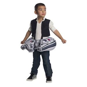 NEW Millennium Falcon Toddler Costume Star Wars One Size OSFM Han Solo Shirt