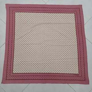 J D Ormont Paris geometrischer Chiffon Polyester quadratischer Schal Halstuch 29 Zoll x 29 Zoll - Bild 1 von 10