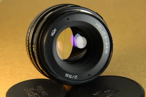 KMZ Anamórfico Helios 44M 2/58 Lente Soviética Cine Mod Lente Montura M42 - Imagen 1 de 20
