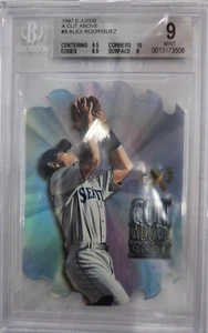 Fleer Skybox E-X2000 1997 Alex Rodriguez un corte superior troquelado SSP #3 de 10 BGS 9 - Imagen 1 de 2