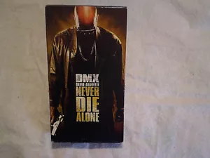 2004 NEVER DIE ALONE VHS MOVIE,RARE,DMX,David Arquette,michael ealy,gangsters - Imagen 1 de 4