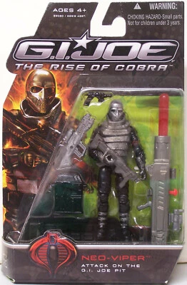 GI jOE Rise of Cobra, ROC,Cobra NEO VIPER.  Hasbo 2008, unopened. - Image 1 of 2